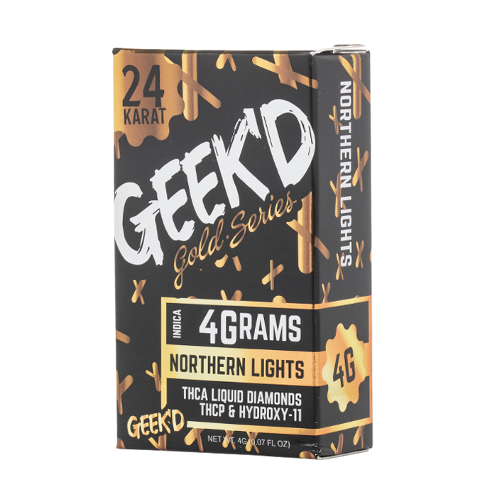 Geek'd Gold Series Disposable 4G