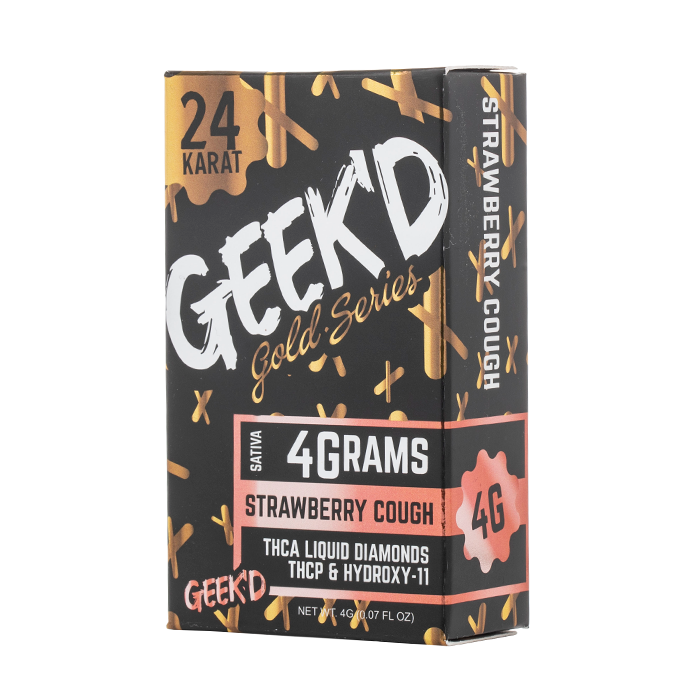 Geek'd Gold Series Disposable 4G