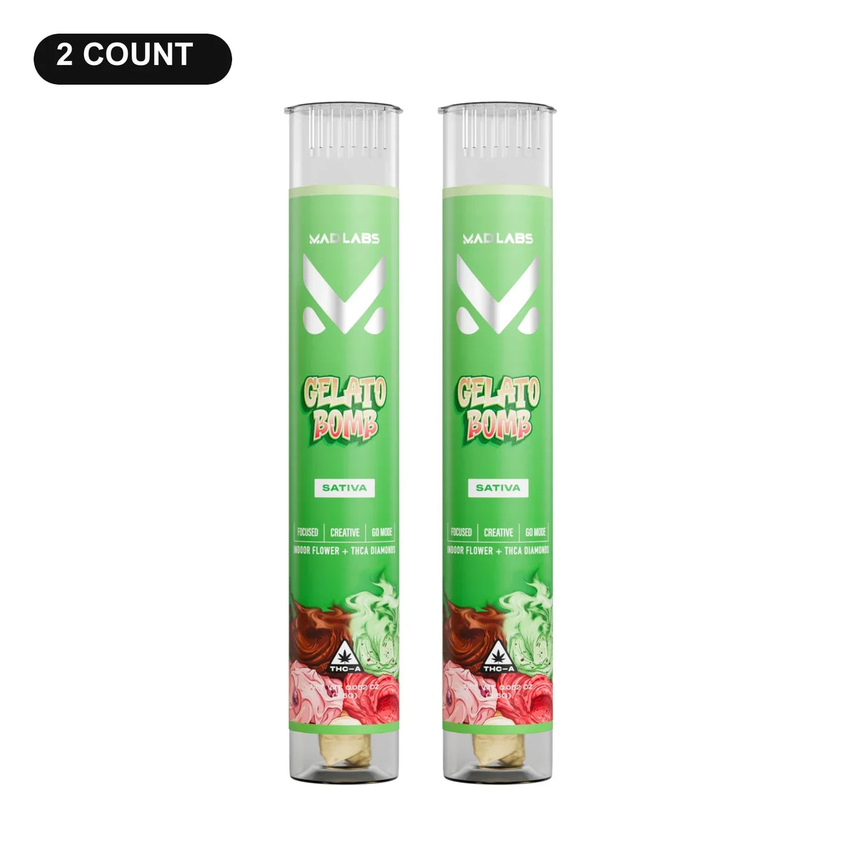 Mad Labs THC-A Diamond Infused 1.5g Pre-Roll