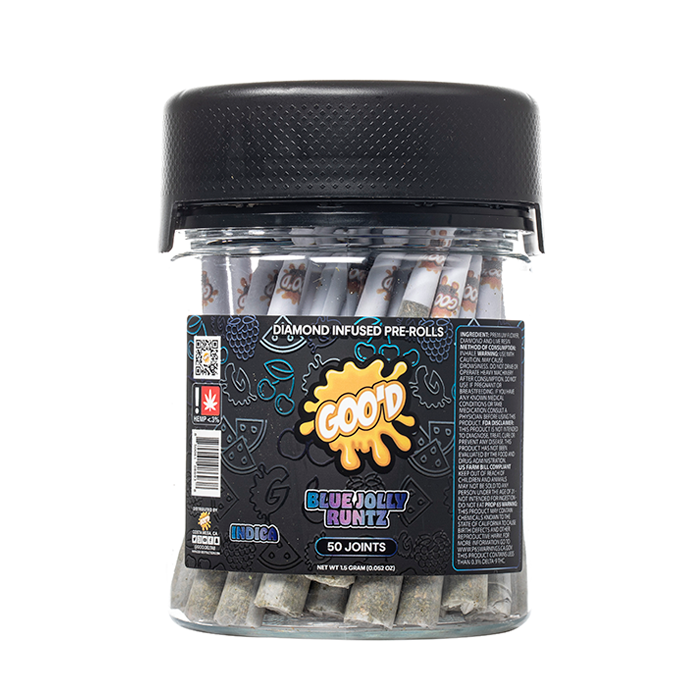 Goo'd Extracts Diamond Infused Pre Rolls 75G