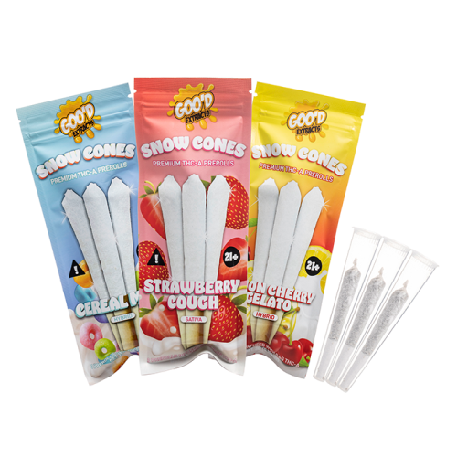 Good Extracts Snow Cones THC-A Pre Rolls 3G
