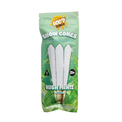 Good Extracts Snow Cones THC-A Pre Rolls 3G