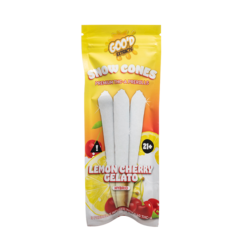 Good Extracts Snow Cones THC-A Pre Rolls 3G