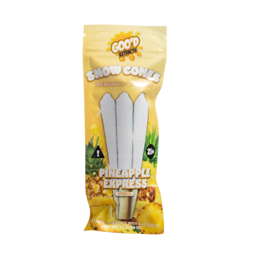 Good Extracts Snow Cones THC-A Pre Rolls 3G