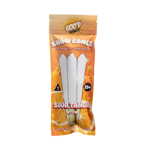 Good Extracts Snow Cones THC-A Pre Rolls 3G