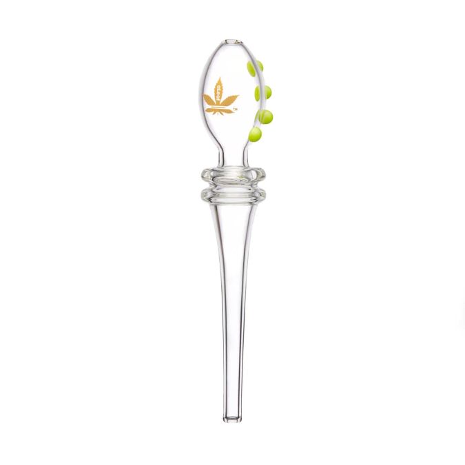 ALEAF 6" QUAD GLASS STRAW