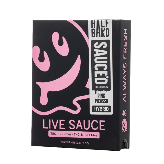 Half Bak'd Live Resin Sauced Disposable 4G