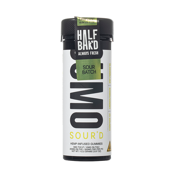 Half Bak'd Sumo Sour'd Gummies 10000mg