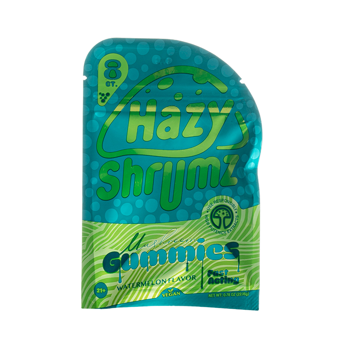 Hazy Shrumz Mushroom Gummies 8ct