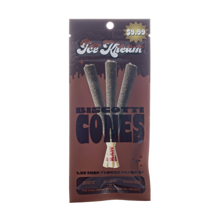 Ice Kream THCA Cones Prerolls 4.5G