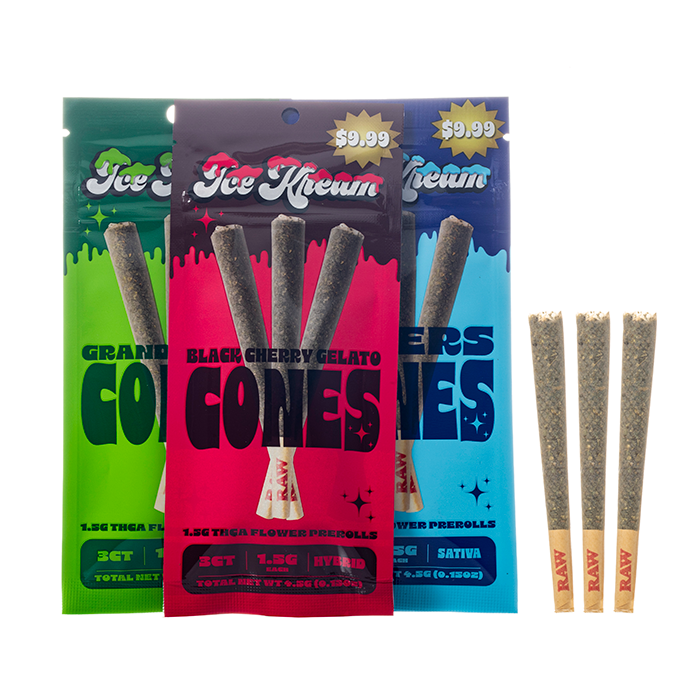 Ice Kream THCA Cones Prerolls 4.5G