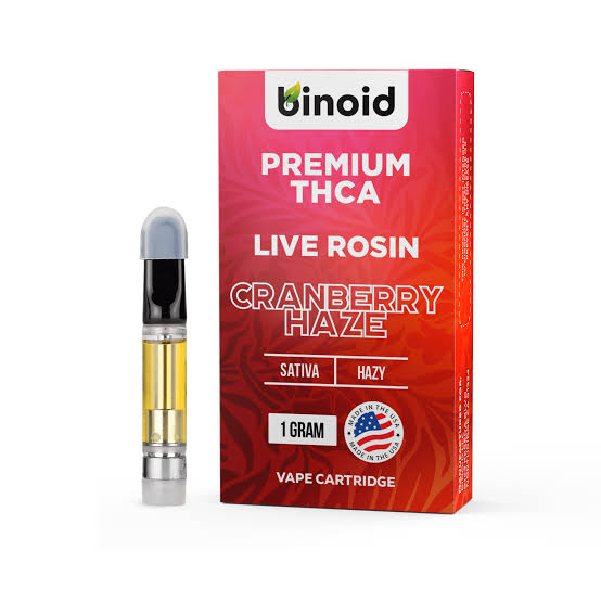 Binoid Live Rosin 1g Cartridge