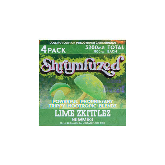 Shrumfuzed Mushroom Gummies 3200mg 4ct