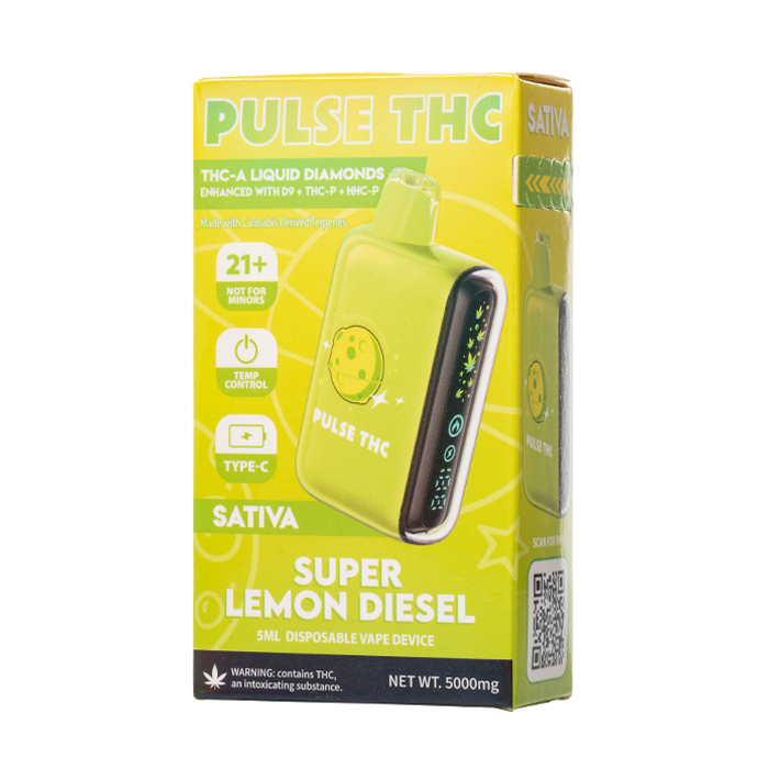Pulse THC Liquid Diamond Disposable 5G