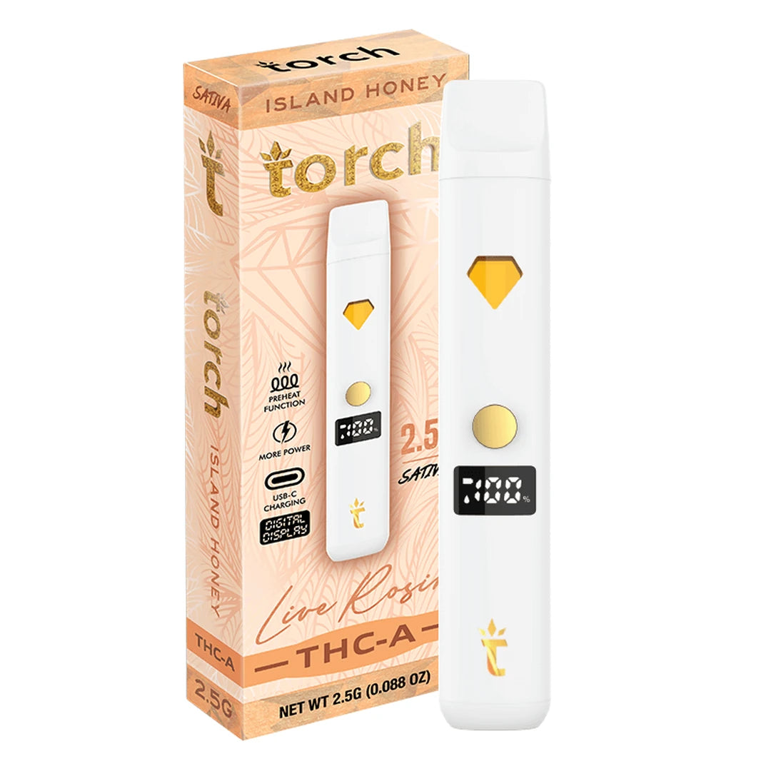 Torch THC-A Live Rosin Disposable 2.5G