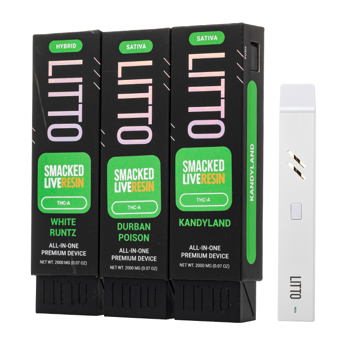 LITTO Smacked Blend Live Resin Disposable 2G