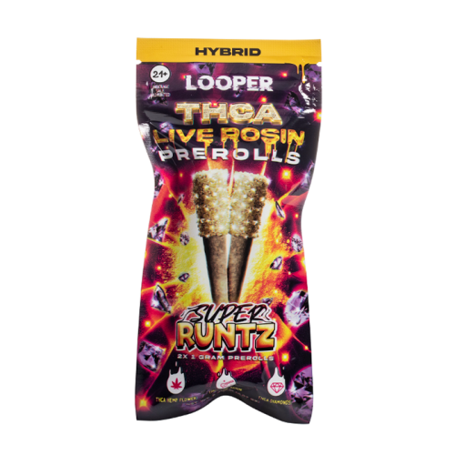 LOOPER THC-A LIVE ROSIN PRE ROLLS 2G