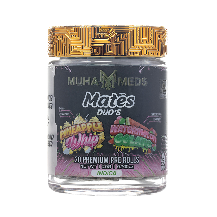 Muha Meds Mates Duo THCA Prerolls 20G