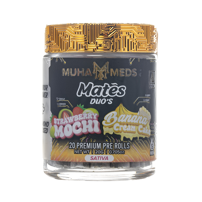 Muha Meds Mates Duo THCA Prerolls 20G