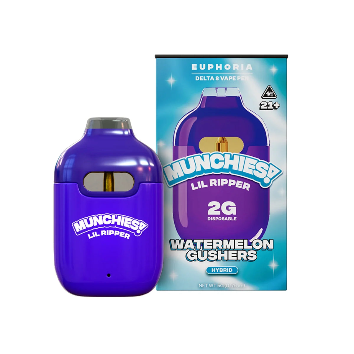 Munchies! Lil Ripper Euphoria Delta 8 Disposable 2G
