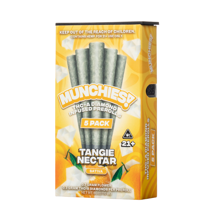 Munchies THC-A Diamond Infused Pre Rolls 5G