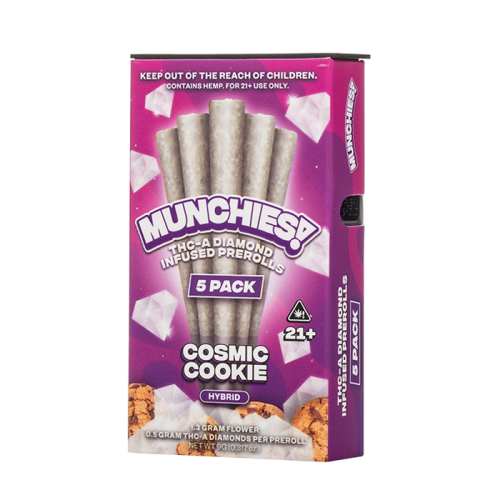 Munchies THC-A Diamond Infused Pre Rolls 5G