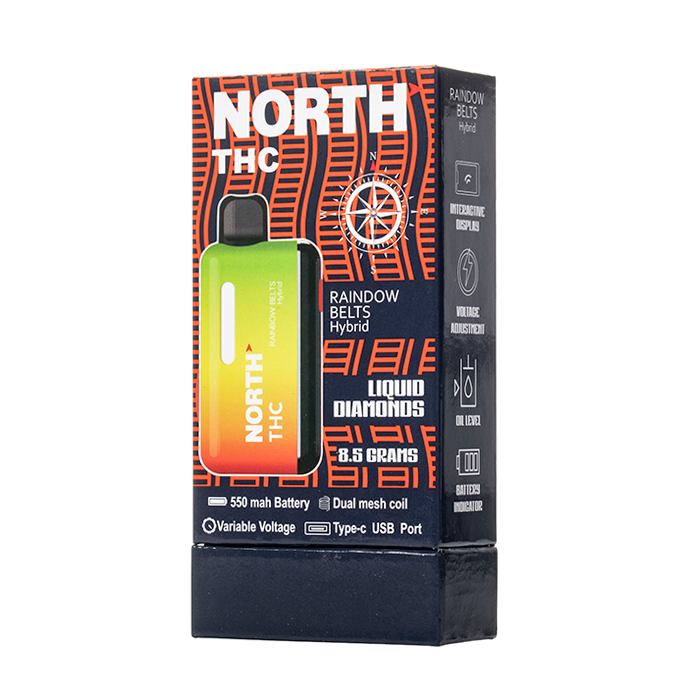 North THC Liquid Diamonds Disposable 8.5G