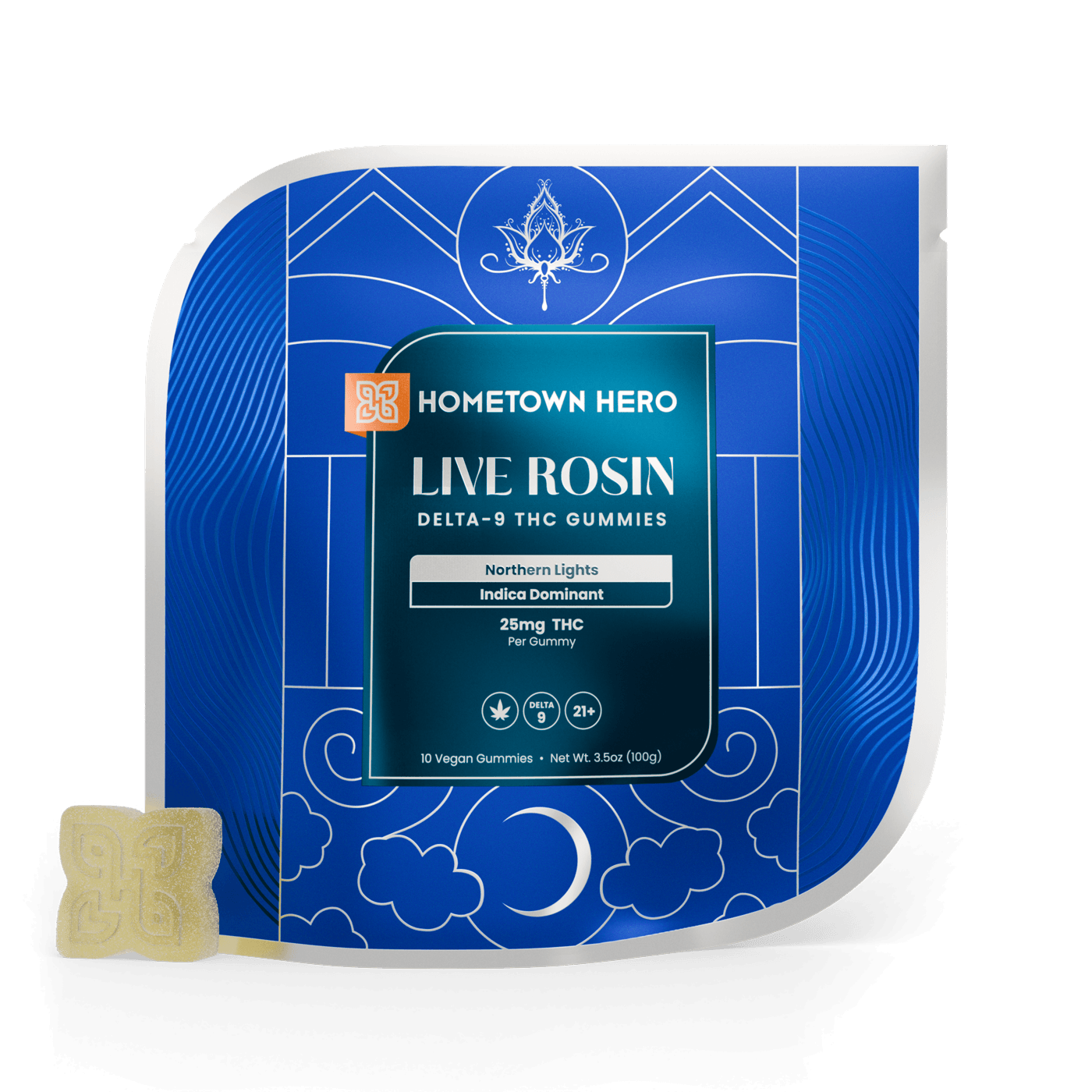 Hometown Hero Live Rosin Gummies 10ct
