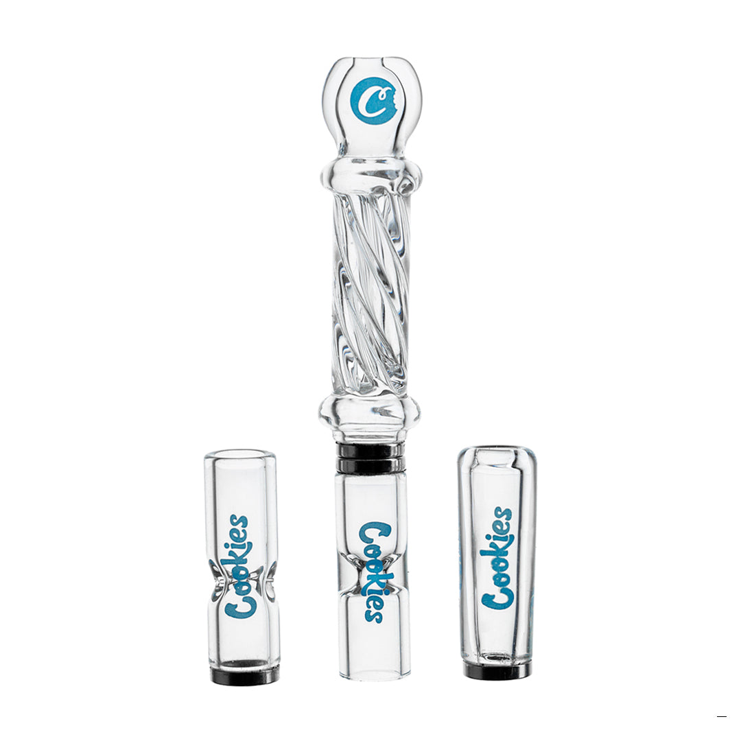 Cookies 4" Pocket Hitter 3-in-1 Glass Pipe
