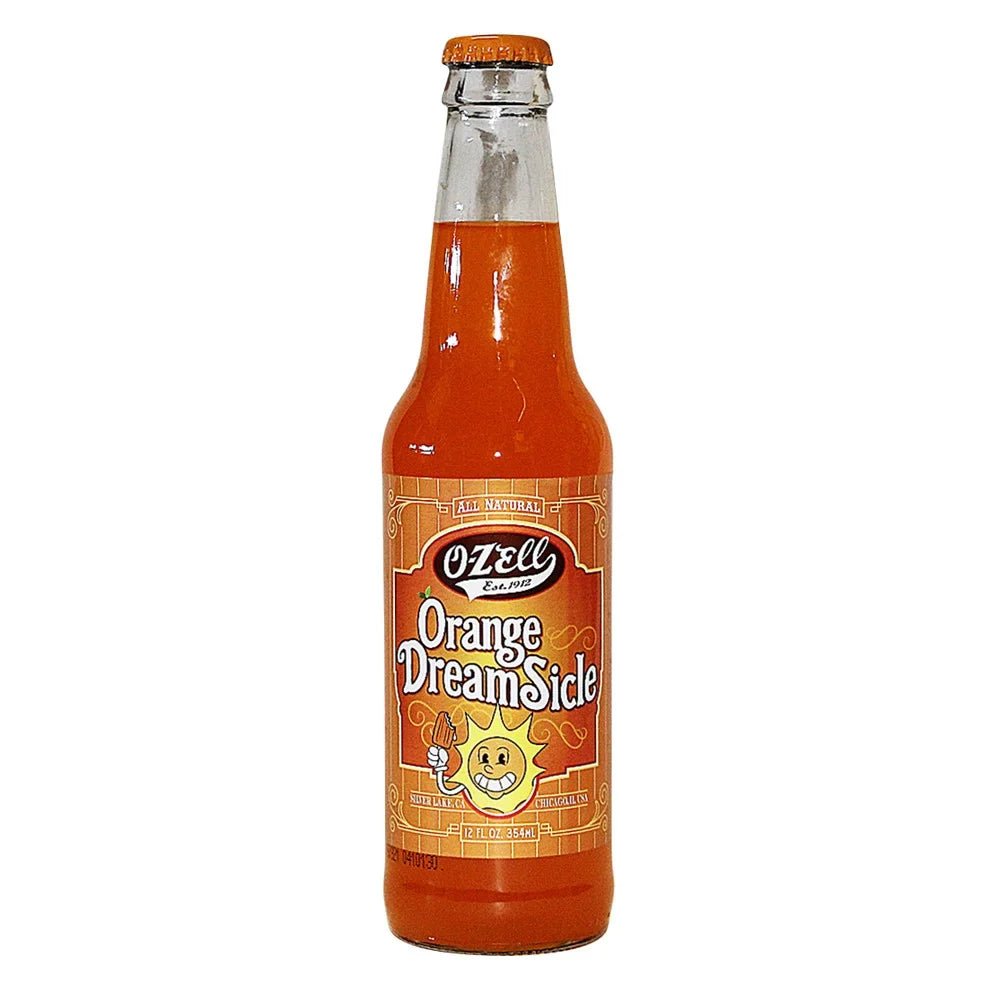Ozell Soda (USA) – Nostalgic Craft Soda, 4 Flavors — orange dreamsicle