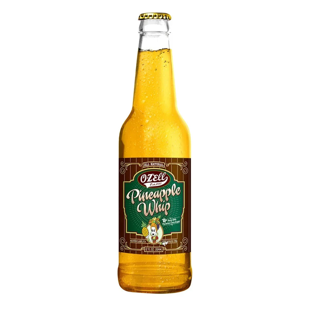 Ozell Soda (USA) – Nostalgic Craft Soda, 4 Flavors — pineapple