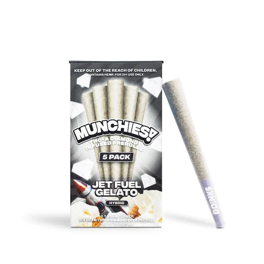 Munchies THC-A Diamond Infused Pre Rolls 1G - 5CT