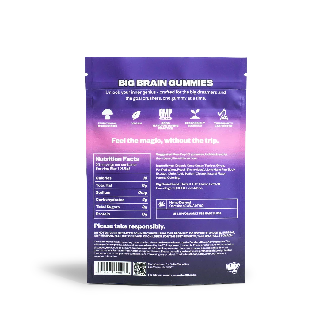 Munchies! Functional Microdose Gummies 20ct