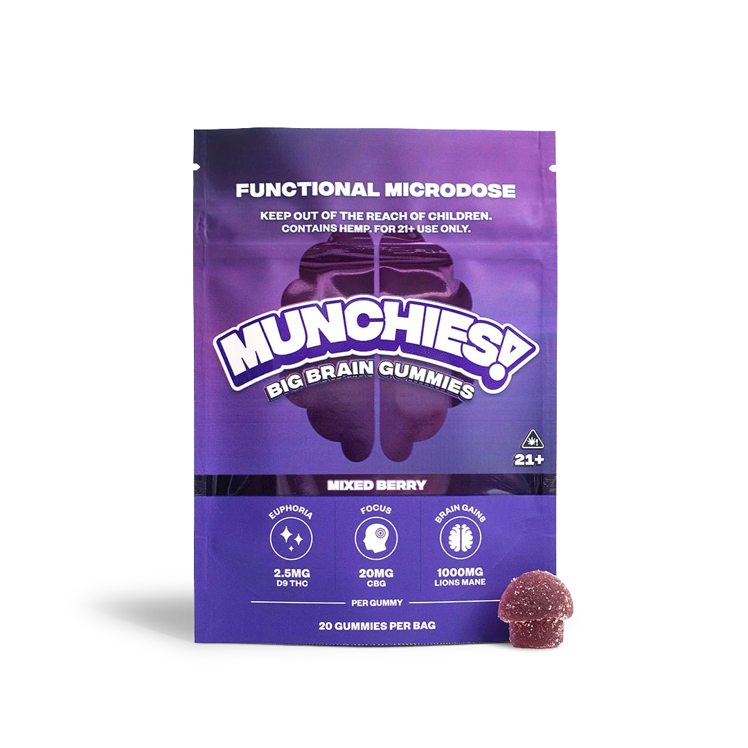 Munchies! Functional Microdose Gummies 20ct