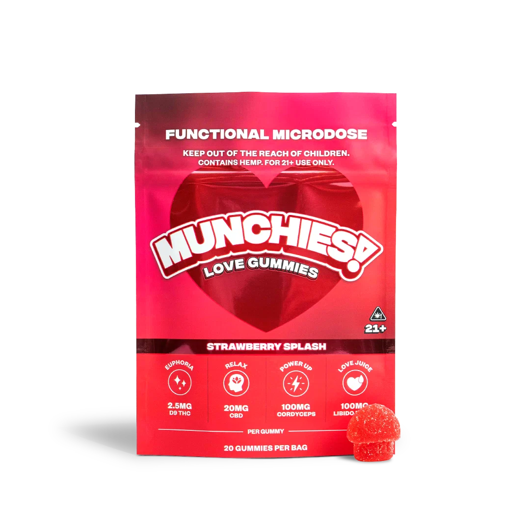 Munchies! Functional Microdose Gummies 20ct