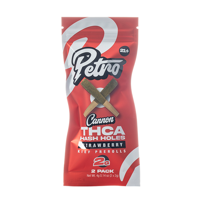 Petro Cannon THCA Hash Hole Prerolls 4G
