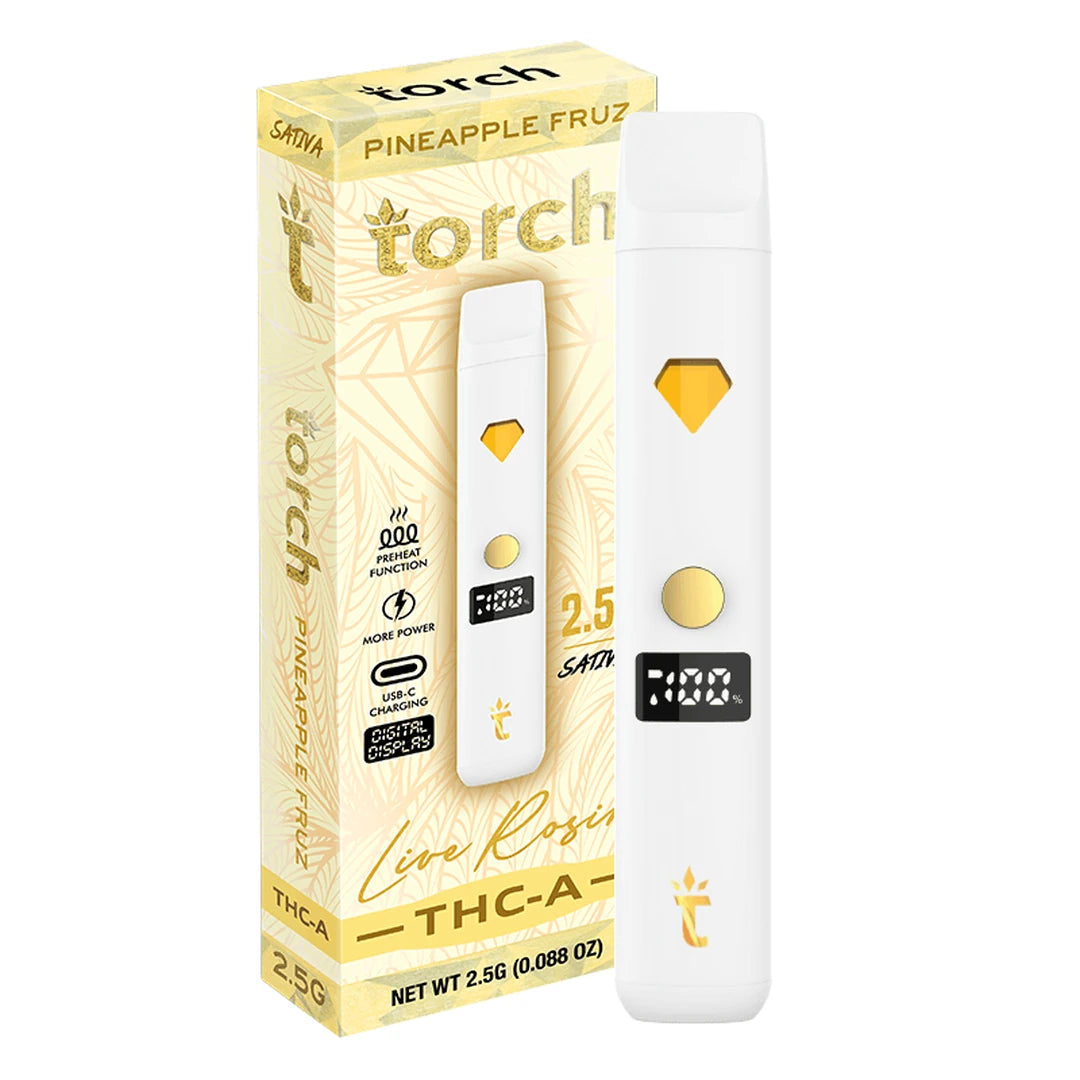Torch THC-A Live Rosin Disposable 2.5G