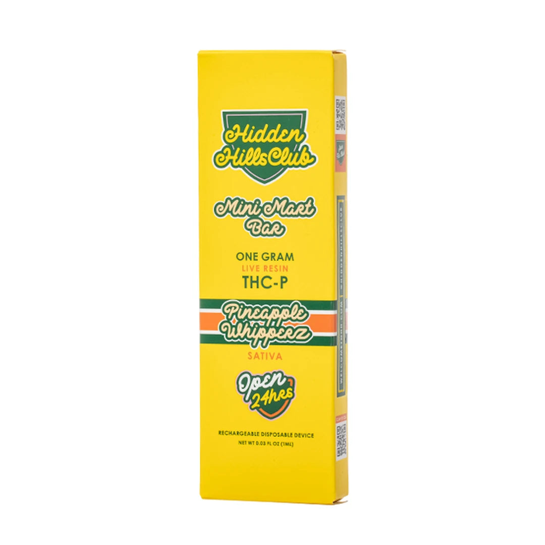 Hidden Hills Mini Mart Live Resin Bar THC-P Disposable 1G