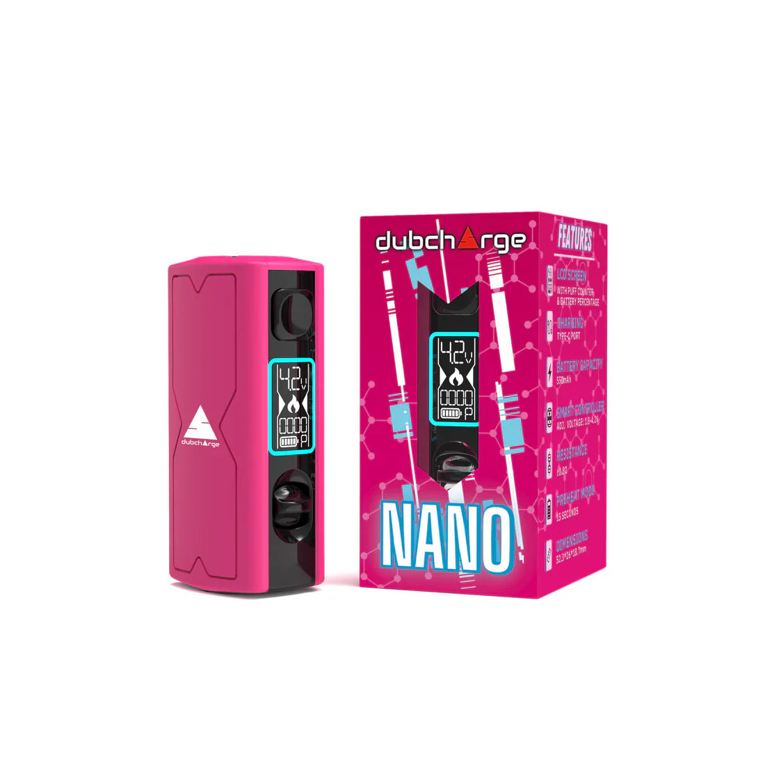 DubCharge Nano - Palm-Sized Battery