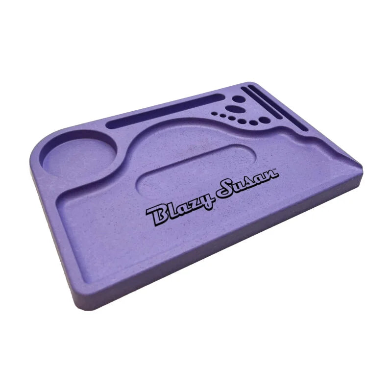 Blazy Susan Hemp Plastic Tray