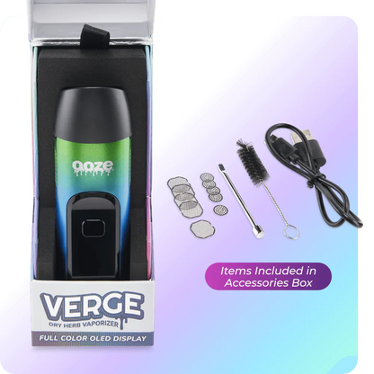 Verge – 2500 mAh Dry Herb Vaporizer