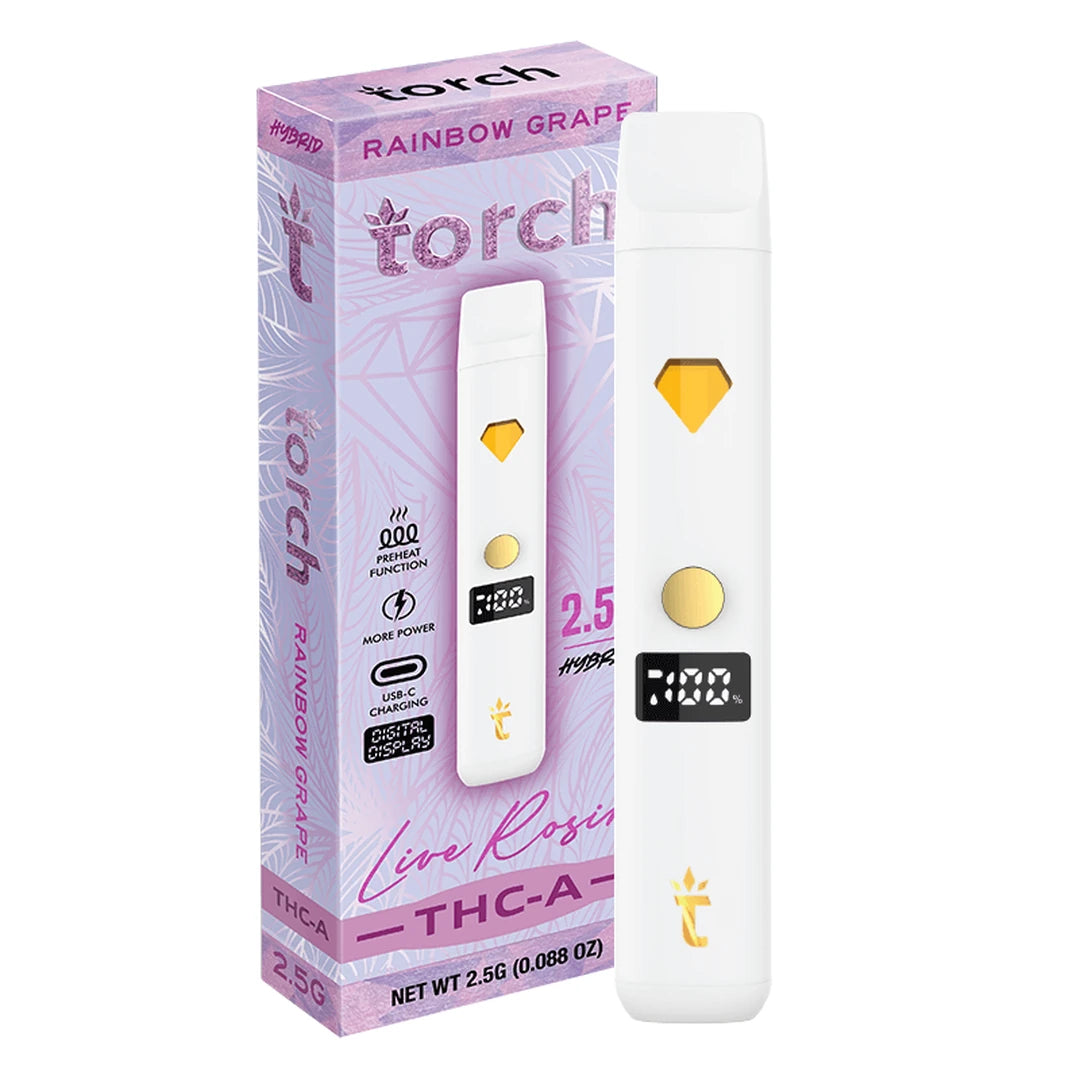 Torch THC-A Live Rosin Disposable 2.5G