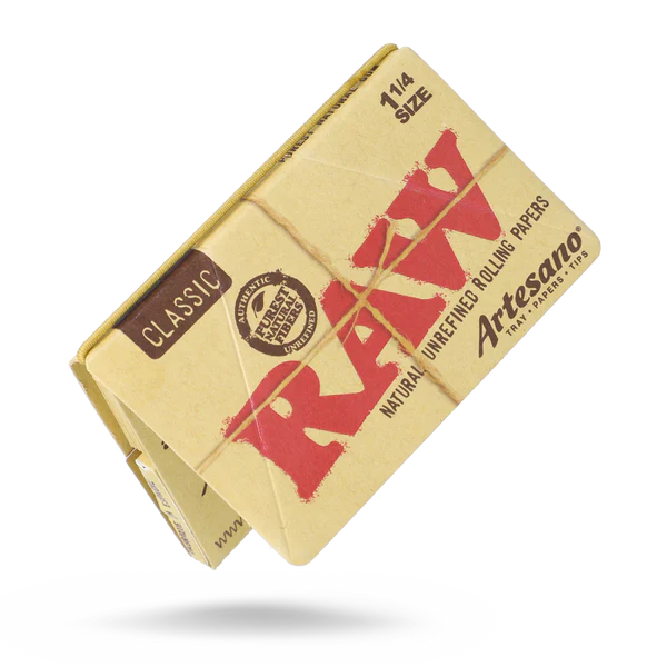 Raw - Artesano Organic 1 1/4 Paper - 15 Count Per Box