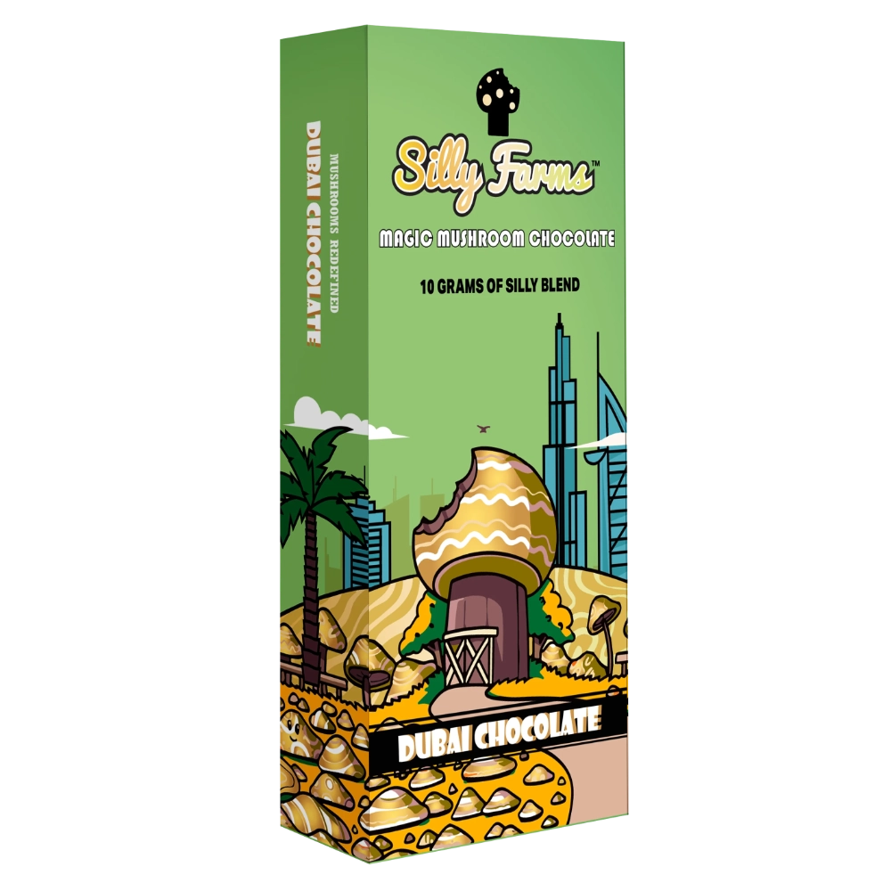 Silly Farms Dubai Mushroom Chocolate Bar