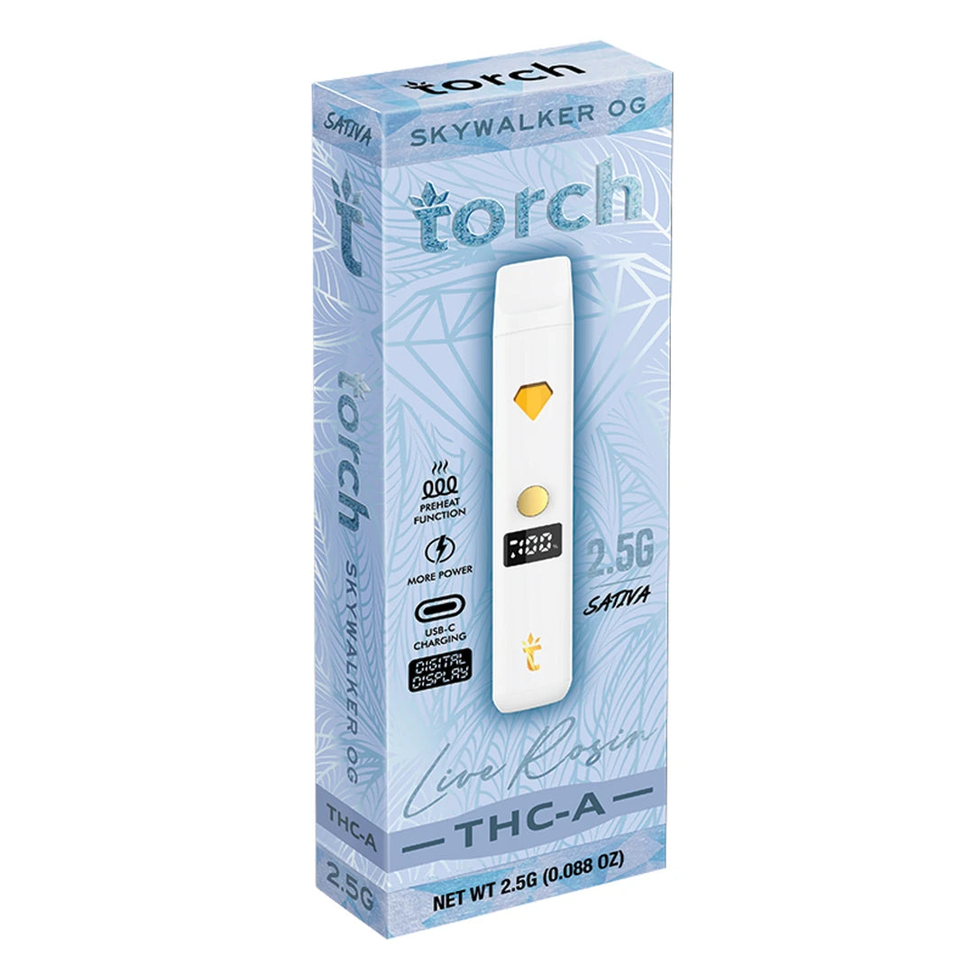 Torch THC-A Live Rosin Disposable 2.5G