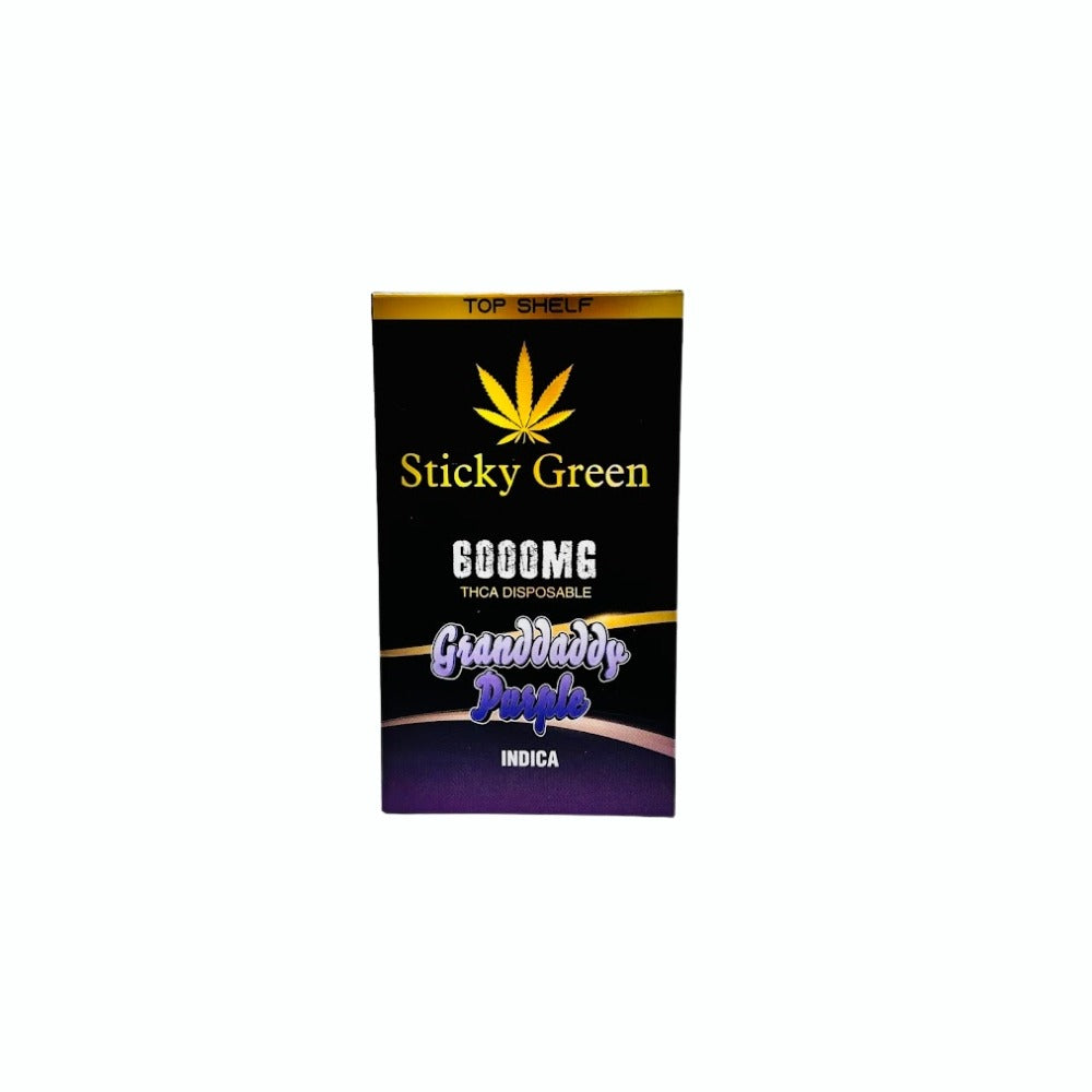 STICKY GREEN THC-A 6g DISPOSABLE