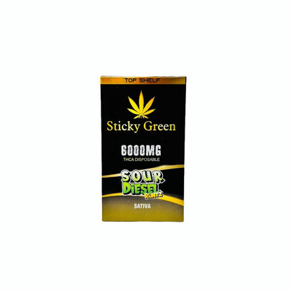 STICKY GREEN THC-A 6g DISPOSABLE