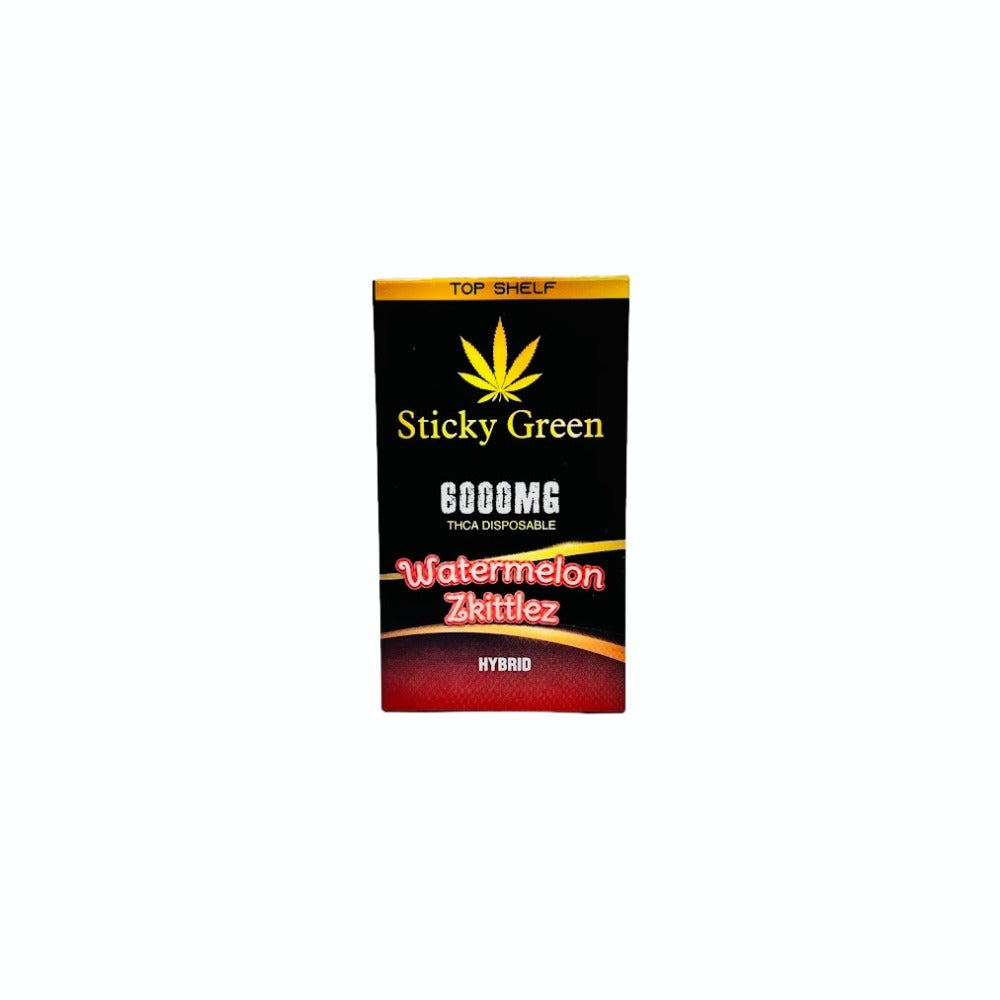STICKY GREEN THC-A 6g DISPOSABLE