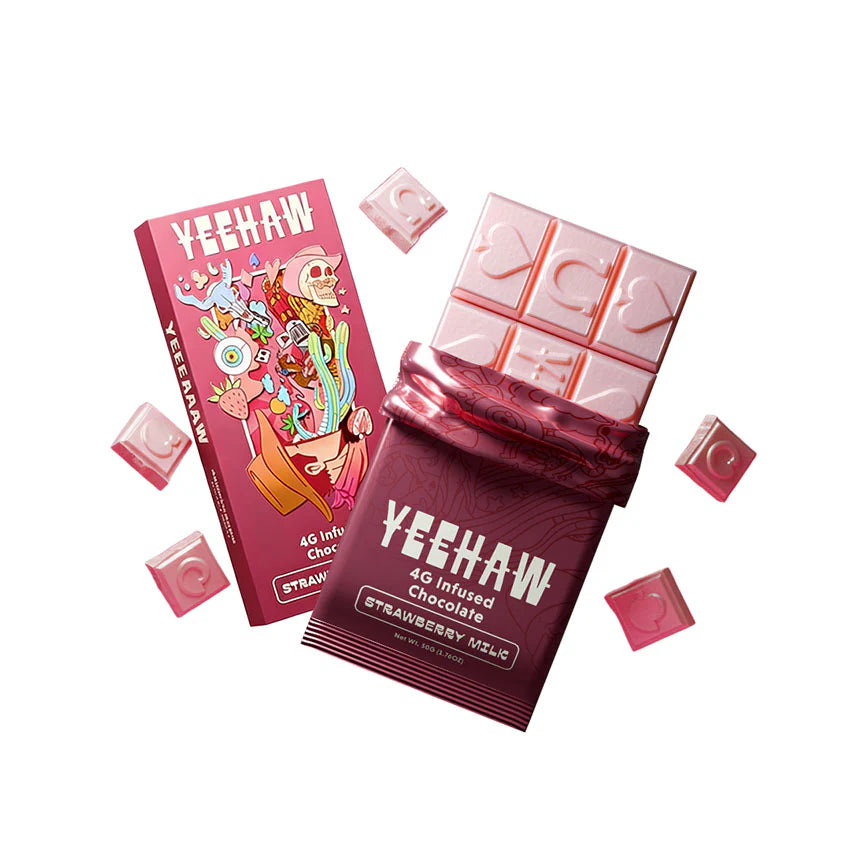 YEEHAW Mushroom Infused Chocolate Bar 4g