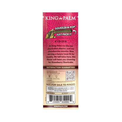 King Palm - Leaf Tubes Minis Rolls 1 Gram - 2 Counts Per Pack - 20 Packs Per Box